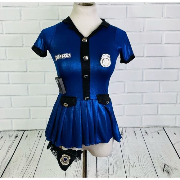 Leg Avenue Hottie Police Costume - Size Small - Picture 1 of 15